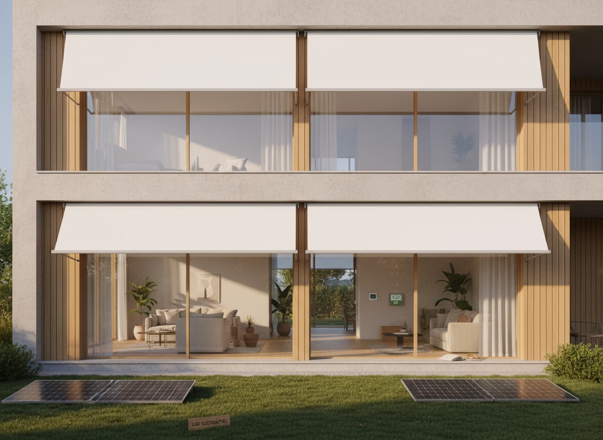 Economize energia com Toldos.